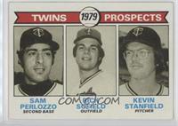 1979 Prospects - Sam Perlozzo, Rick Sofield, Kevin Stanfield