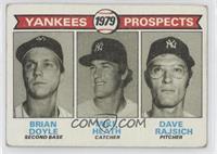 1979 Prospects - Brian Doyle, Mike Heath, Dave Rajsich [Good to VG…