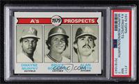 1979 Prospects - Dwayne Murphy, Bruce Robinson, Alan Wirth [PSA 7 NM]