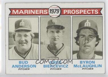 1979 Topps - [Base] #712 - 1979 Prospects - Bud Anderson, Greg Biercevicz, Byron McLaughlin