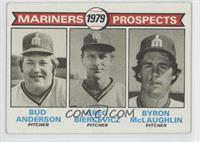 1979 Prospects - Bud Anderson, Greg Biercevicz, Byron McLaughlin