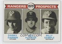 1979 Prospects - Danny Darwin, Pat Putnam, Bill Sample