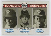 1979 Prospects - Danny Darwin, Pat Putnam, Bill Sample