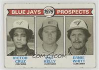 1979 Prospects - Victor Cruz, Pat Kelly, Ernie Whitt [COMC RCR Poor]