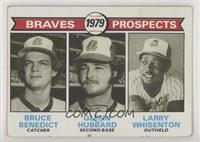 1979 Prospects - Bruce Benedict, Glenn Hubbard, Larry Whisenton [Poor to&n…