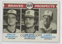 1979 Prospects - Bruce Benedict, Glenn Hubbard, Larry Whisenton [Good to&n…