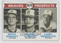 1979 Prospects - Bruce Benedict, Glenn Hubbard, Larry Whisenton [Good to&n…