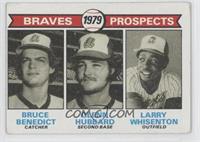 1979 Prospects - Bruce Benedict, Glenn Hubbard, Larry Whisenton [Good to&n…