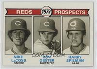 1979 Prospects - Mike LaCoss, Ron Oester, Harry Spilman