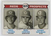 1979 Prospects - Mike LaCoss, Ron Oester, Harry Spilman