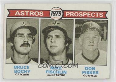 1979 Topps - [Base] #718 - 1979 Prospects - Bruce Bochy, Mike Fischlin, Don Pisker [Good to VG‑EX]