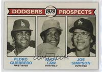 1979 Prospects - Pedro Guerrero, Rudy Law, Joe Simpson