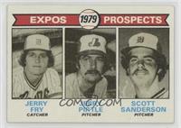 1979 Prospects - Jerry Fry, Jerry Pirtle, Scott Sanderson [Good to VG…