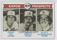 1979 Prospects - Jerry Fry, Jerry Pirtle, Scott Sanderson [Good to VG…