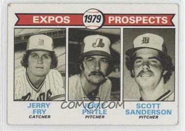 1979 Topps - [Base] #720 - 1979 Prospects - Jerry Fry, Jerry Pirtle, Scott Sanderson [Good to VG‑EX]