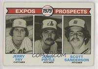 1979 Prospects - Jerry Fry, Jerry Pirtle, Scott Sanderson [COMC RCR P…