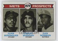 1979 Prospects - Juan Berenguer, Dwight Bernard, Dan Norman