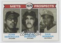 1979 Prospects - Juan Berenguer, Dwight Bernard, Dan Norman [Good to …