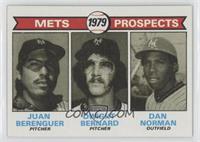 1979 Prospects - Juan Berenguer, Dwight Bernard, Dan Norman