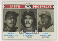 1979 Prospects - Juan Berenguer, Dwight Bernard, Dan Norman