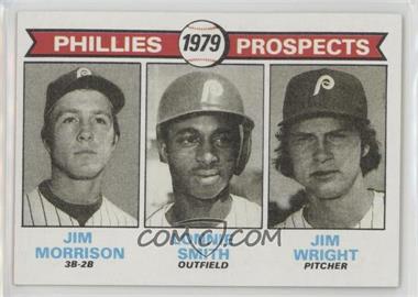 1979 Topps - [Base] #722 - 1979 Prospects - Jim Morrison, Lonnie Smith, Jim Wright