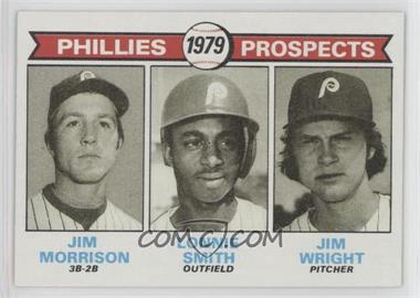 1979 Topps - [Base] #722 - 1979 Prospects - Jim Morrison, Lonnie Smith, Jim Wright