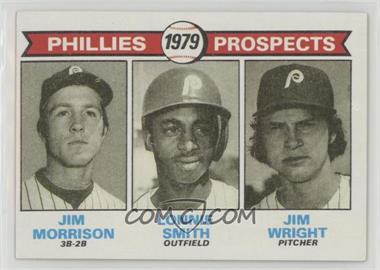 1979 Topps - [Base] #722 - 1979 Prospects - Jim Morrison, Lonnie Smith, Jim Wright