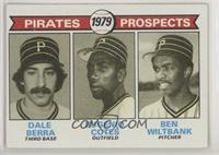 1979 Prospects - Dale Berra, Eugenio Cotes, Ben Wiltbank