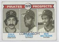 1979 Prospects - Dale Berra, Eugenio Cotes, Ben Wiltbank [Good to VG&…