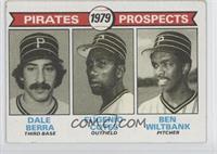 1979 Prospects - Dale Berra, Eugenio Cotes, Ben Wiltbank [Good to VG&…