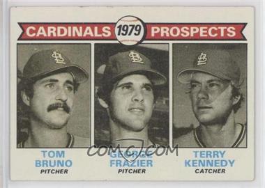 1979 Topps - [Base] #724 - 1979 Prospects - Tom Bruno, George Frazier, Terry Kennedy