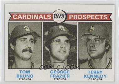 1979 Topps - [Base] #724 - 1979 Prospects - Tom Bruno, George Frazier, Terry Kennedy