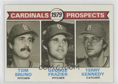 1979 Topps - [Base] #724 - 1979 Prospects - Tom Bruno, George Frazier, Terry Kennedy