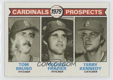 1979 Topps - [Base] #724 - 1979 Prospects - Tom Bruno, George Frazier, Terry Kennedy [Good to VG‑EX]