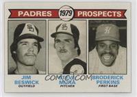 1979 Prospects - Jim Beswick, Steve Mura, Broderick Perkins