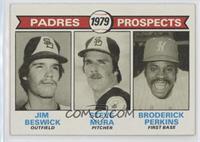 1979 Prospects - Jim Beswick, Steve Mura, Broderick Perkins