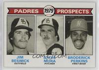 1979 Prospects - Jim Beswick, Steve Mura, Broderick Perkins