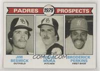 1979 Prospects - Jim Beswick, Steve Mura, Broderick Perkins