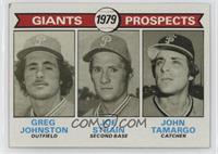 1979 Prospects - Greg Johnston, Joe Strain, John Tamargo