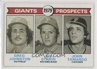 1979 Prospects - Greg Johnston, Joe Strain, John Tamargo