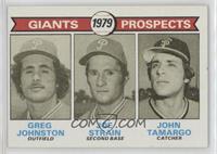 1979 Prospects - Greg Johnston, Joe Strain, John Tamargo