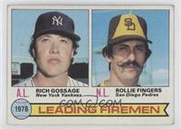 League Leaders - Rich Gossage, Rollie Fingers