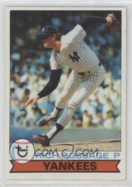 1979 Topps Burger King - Restaurant New York Yankees #10 - Rich Gossage