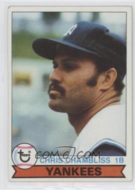 1979 Topps Burger King - Restaurant New York Yankees #12 - Chris Chambliss [Good to VG‑EX]