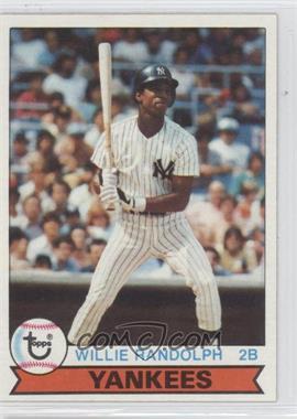 1979 Topps Burger King - Restaurant New York Yankees #13 - Willie Randolph