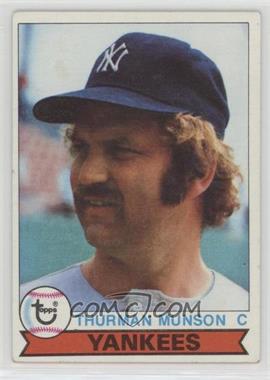 1979 Topps Burger King - Restaurant New York Yankees #2 - Thurman Munson [Good to VG‑EX]