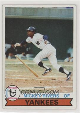 1979 Topps Burger King - Restaurant New York Yankees #20 - Mickey Rivers