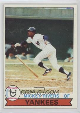 1979 Topps Burger King - Restaurant New York Yankees #20 - Mickey Rivers