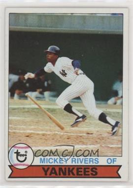 1979 Topps Burger King - Restaurant New York Yankees #20 - Mickey Rivers