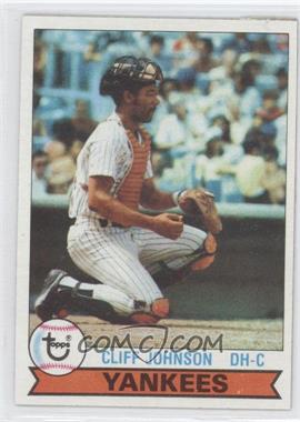 1979 Topps Burger King - Restaurant New York Yankees #3 - Cliff Johnson [Noted]